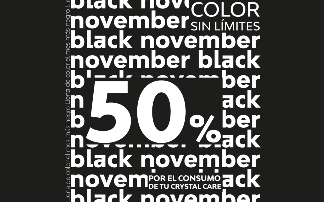BLACK NOVEMBER en Nandy’s: aportamos color al mes más negro.